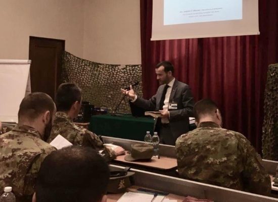 Torino, 2019 - Lezione diritto penale internazionale - Brigata taurinense